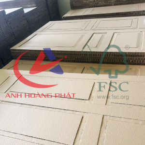Giấy tổ ong làm cửa